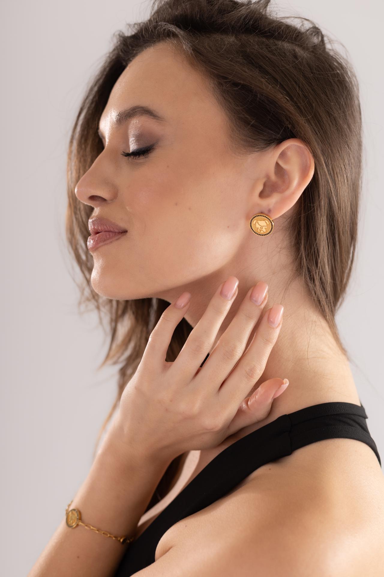 Kolczyki Perro Marshall 