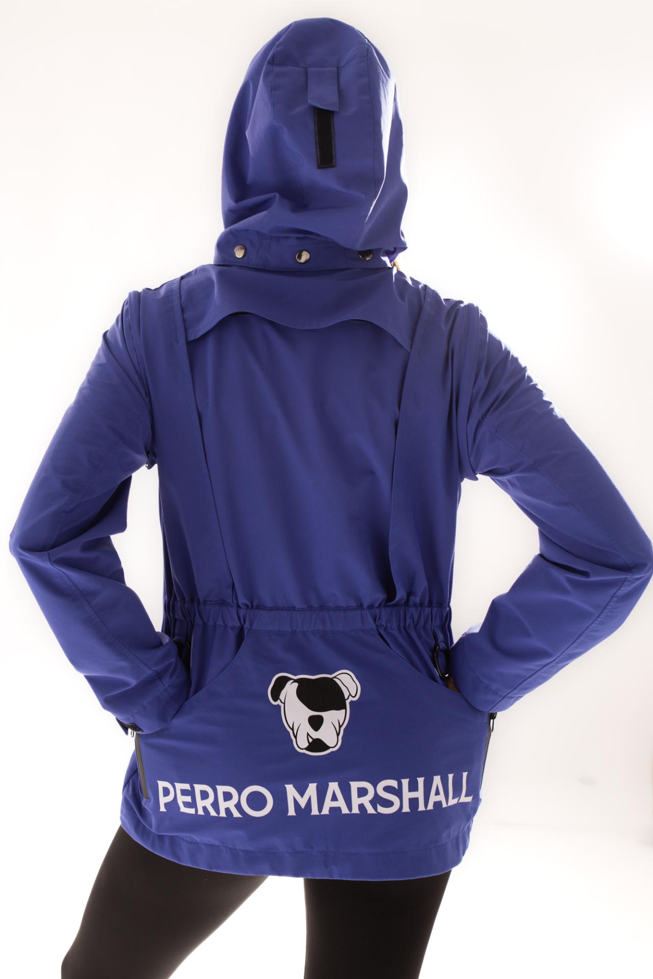 Kurtka / kamizelka treningowa damska Perro Marshall niebieska