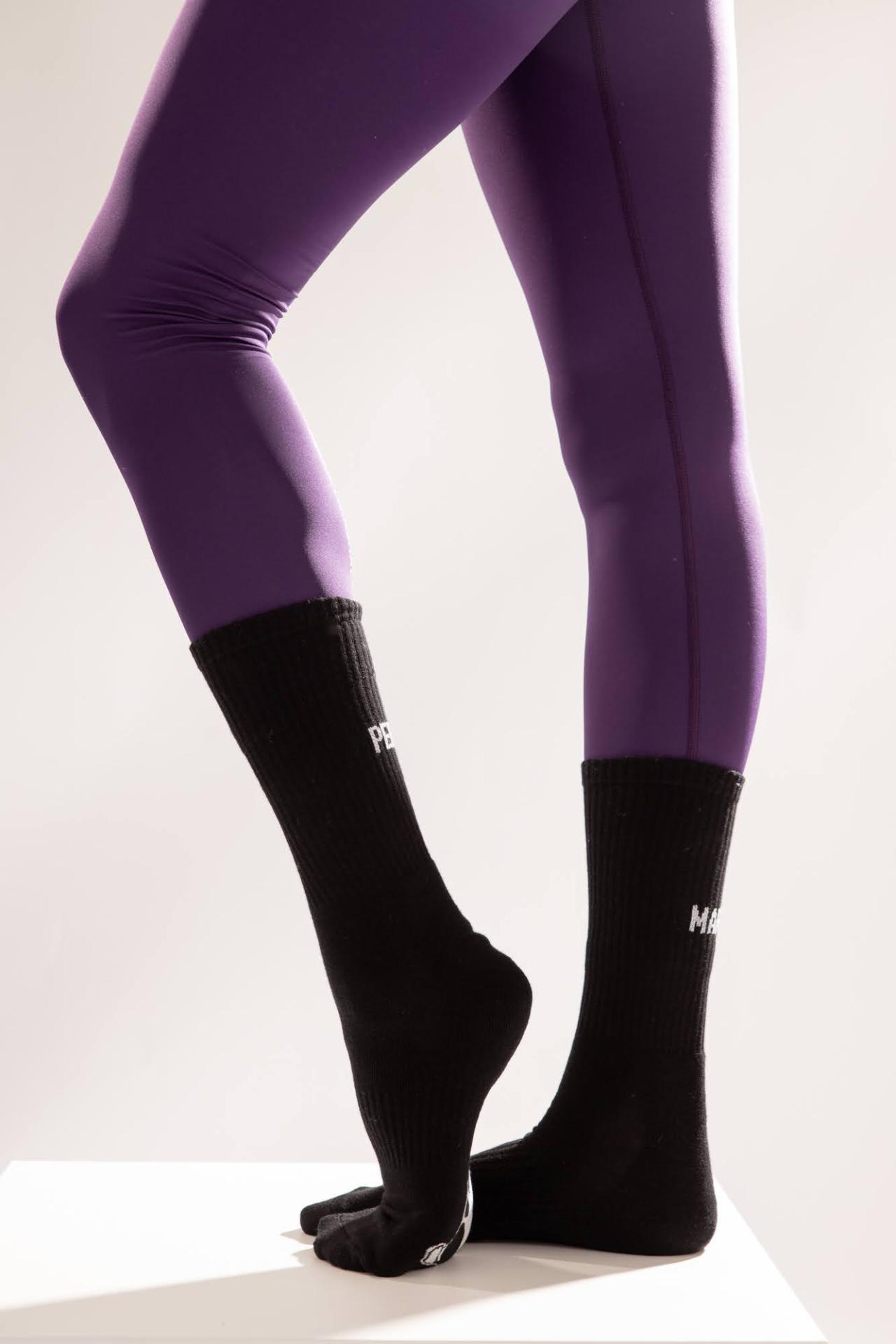 Skarpetki bawełniane organiczne Perro Marshall czarne