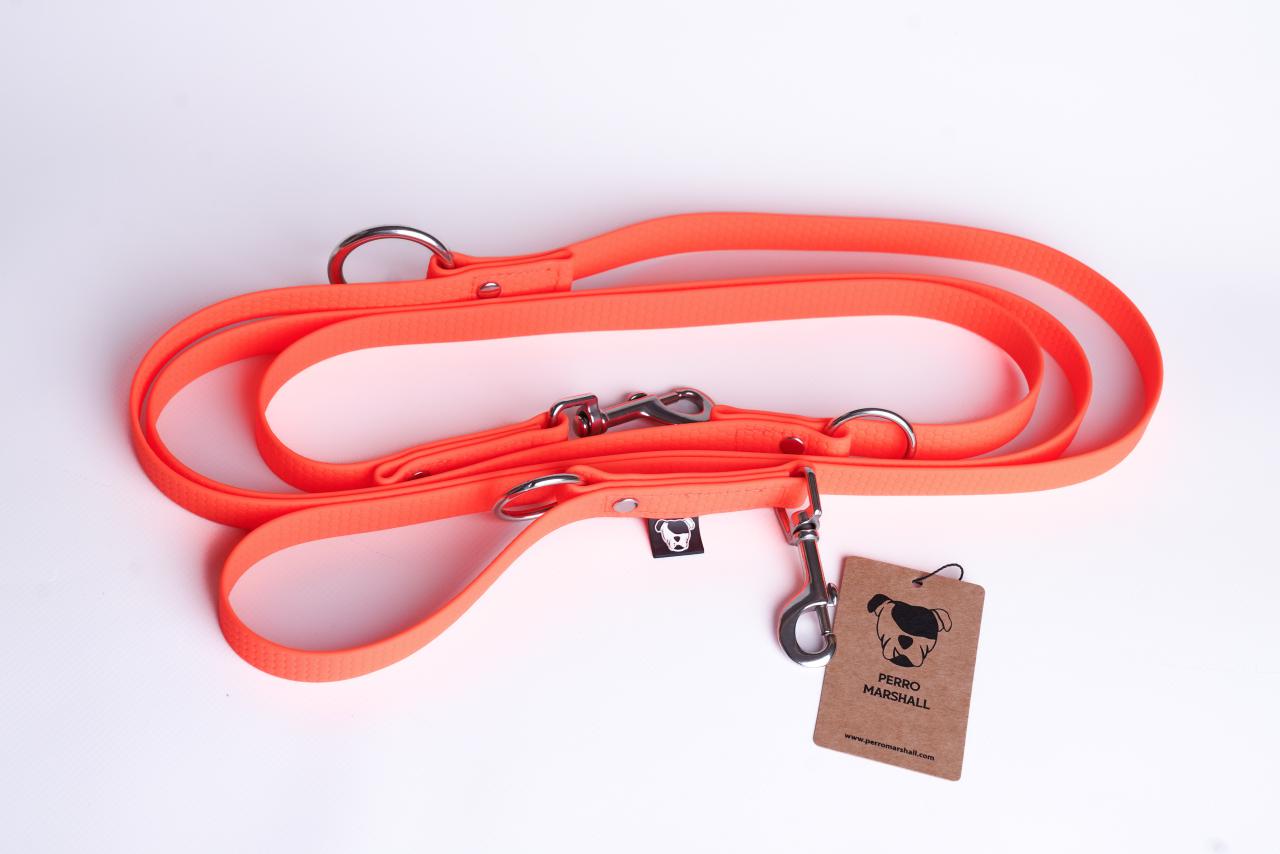 Smycz przepinana 3m Perro Marshall plaster miodu