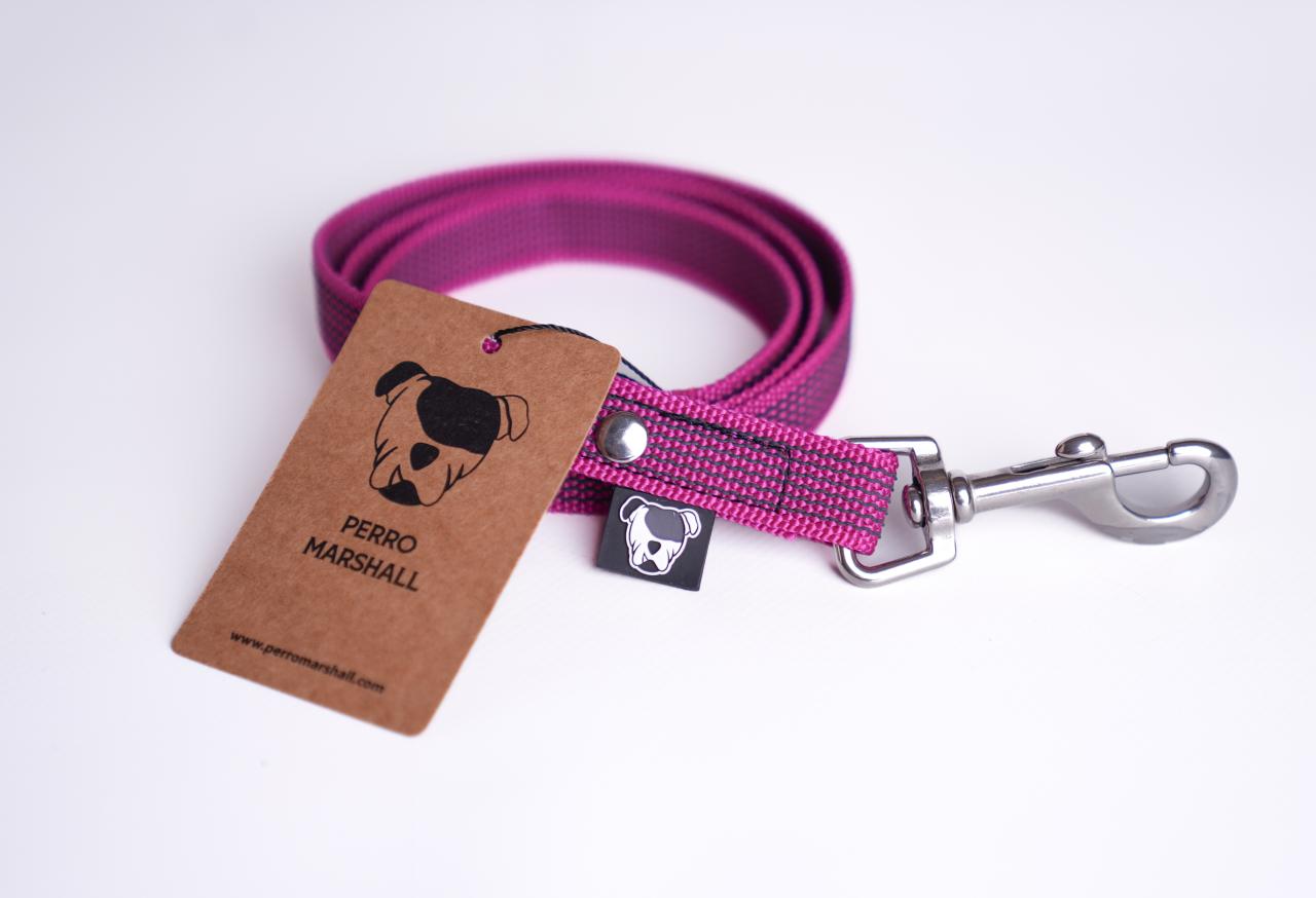 Smycz linka 1m Perro Marshall gumowana 