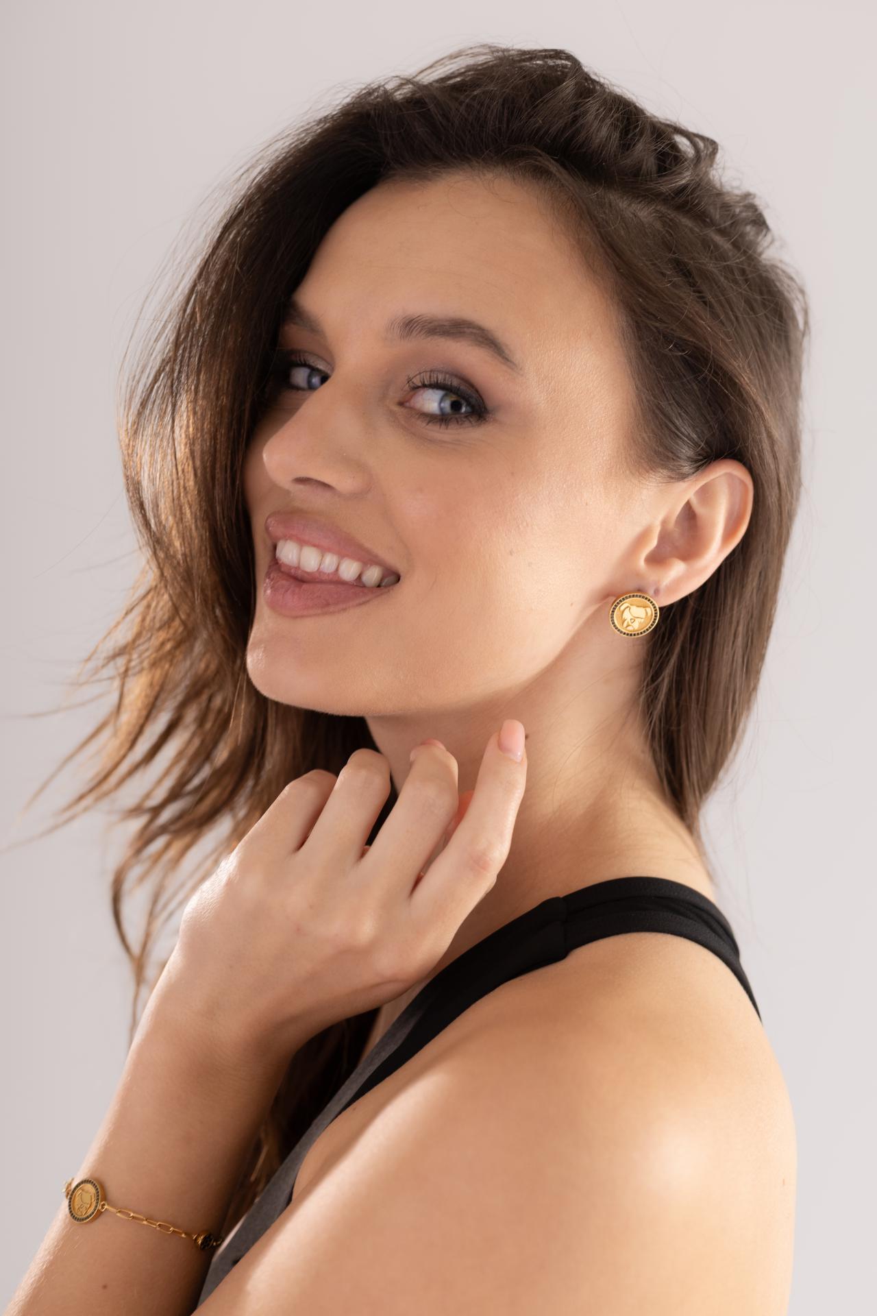 Kolczyki Perro Marshall 