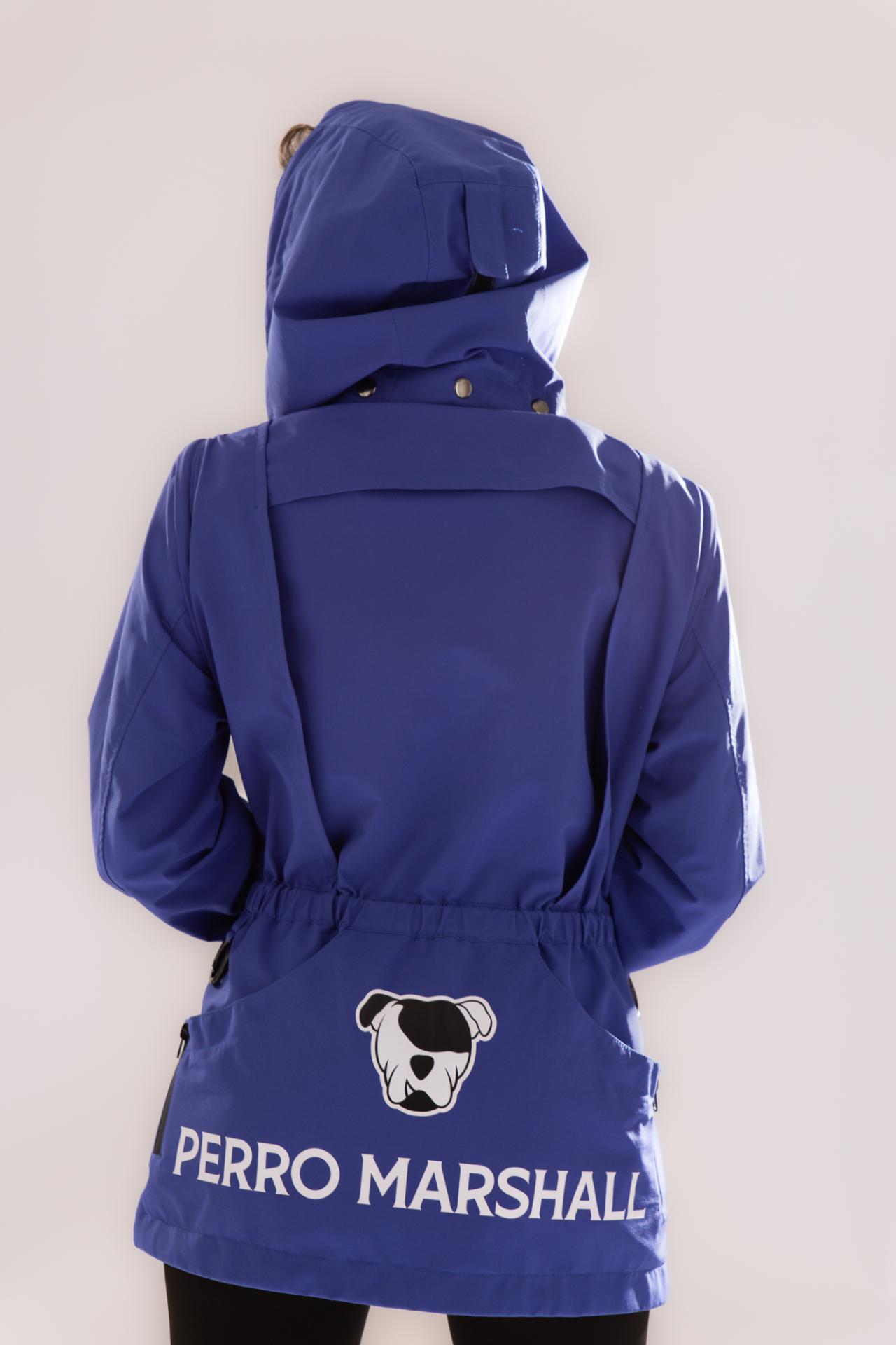 Kurtka / kamizelka treningowa damska Perro Marshall niebieska