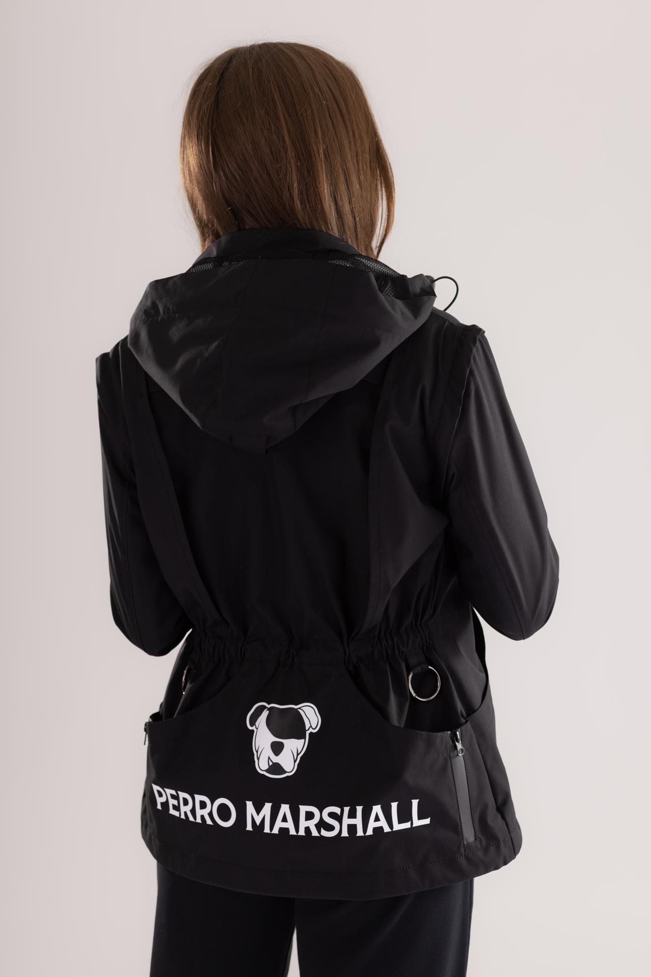 Kurtka / kamizelka treningowa damska Perro Marshall czarna