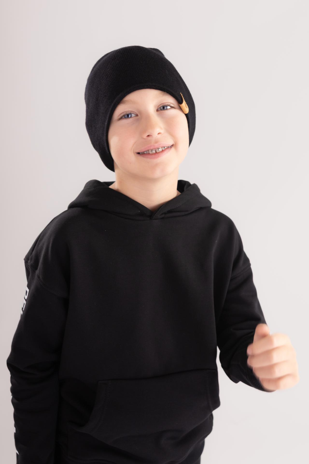 Czapka dziecięca merino Perro Marshall