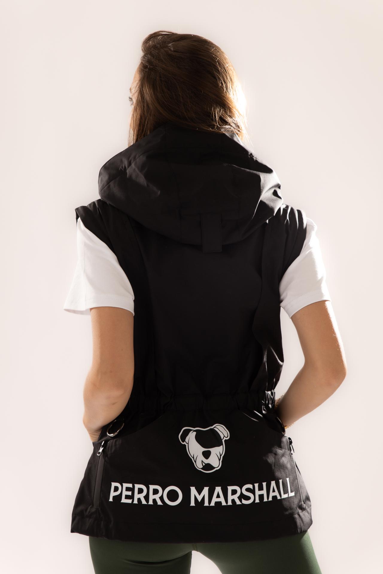 Kurtka / kamizelka treningowa damska Perro Marshall czarna