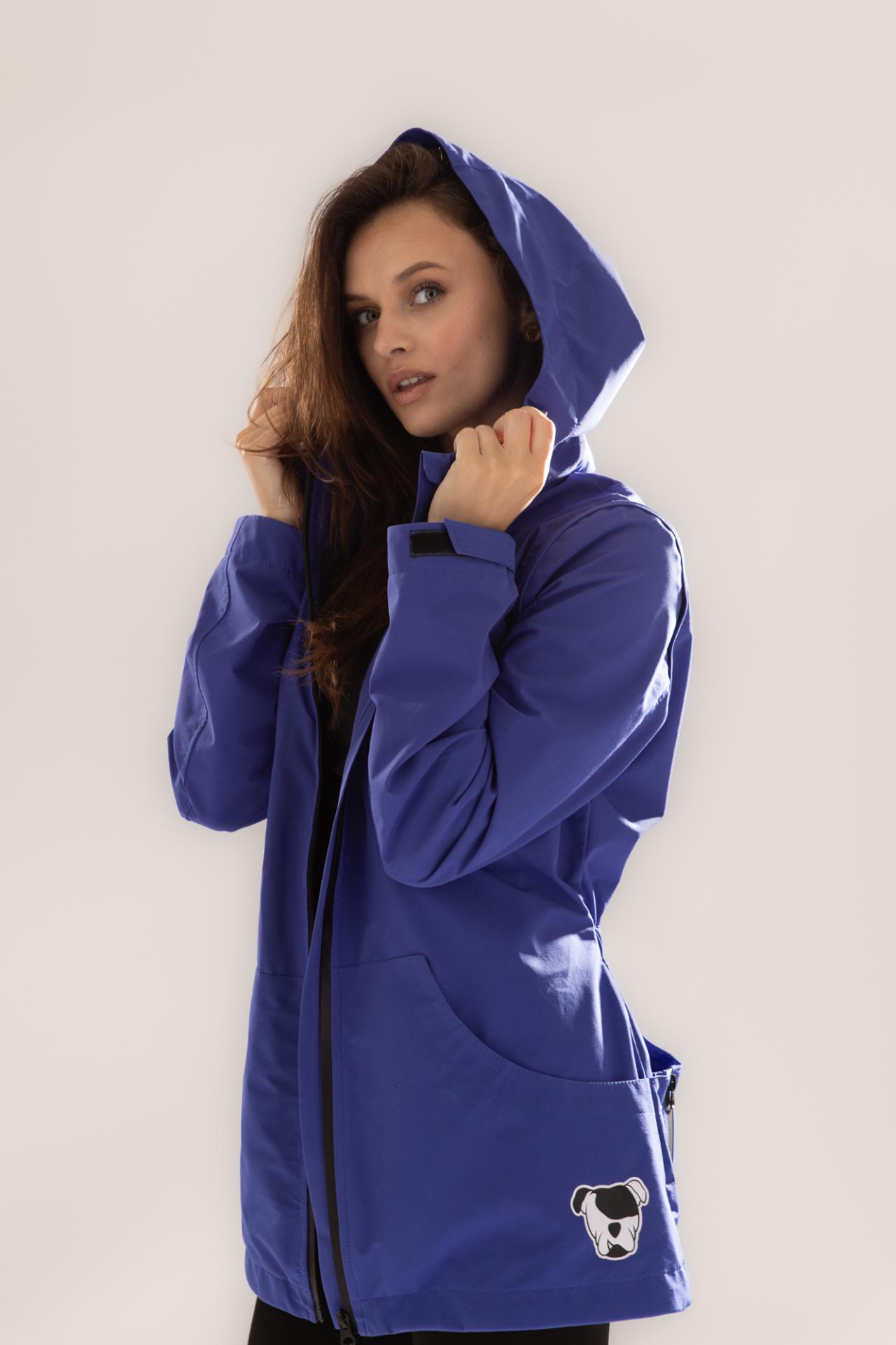 Kurtka / kamizelka treningowa damska Perro Marshall niebieska