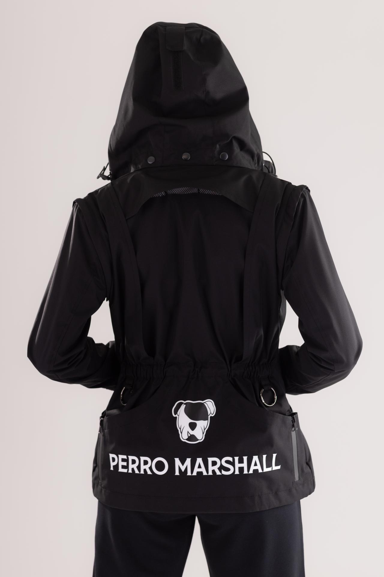 Kurtka / kamizelka treningowa damska Perro Marshall czarna