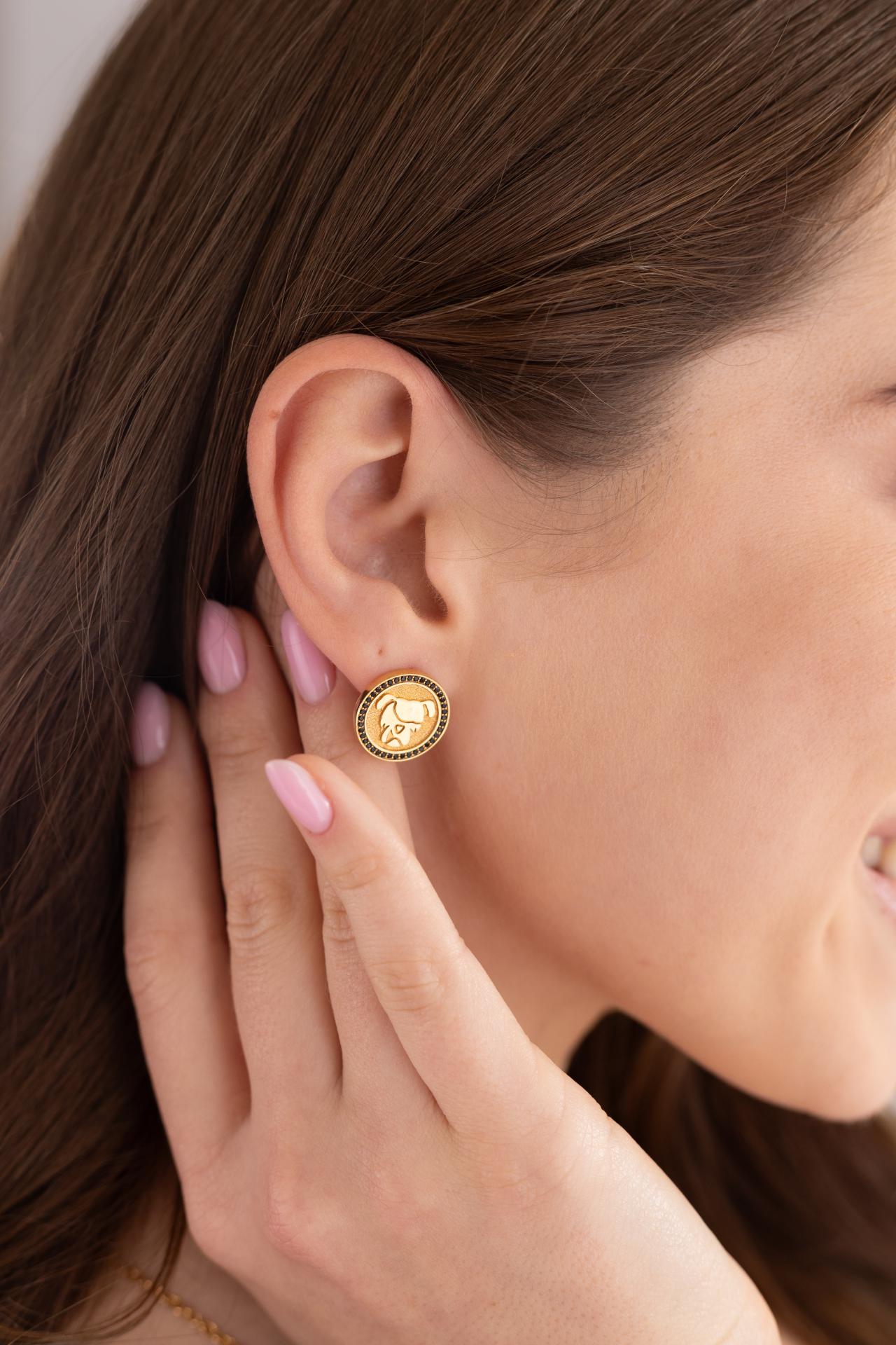 Kolczyki Perro Marshall 