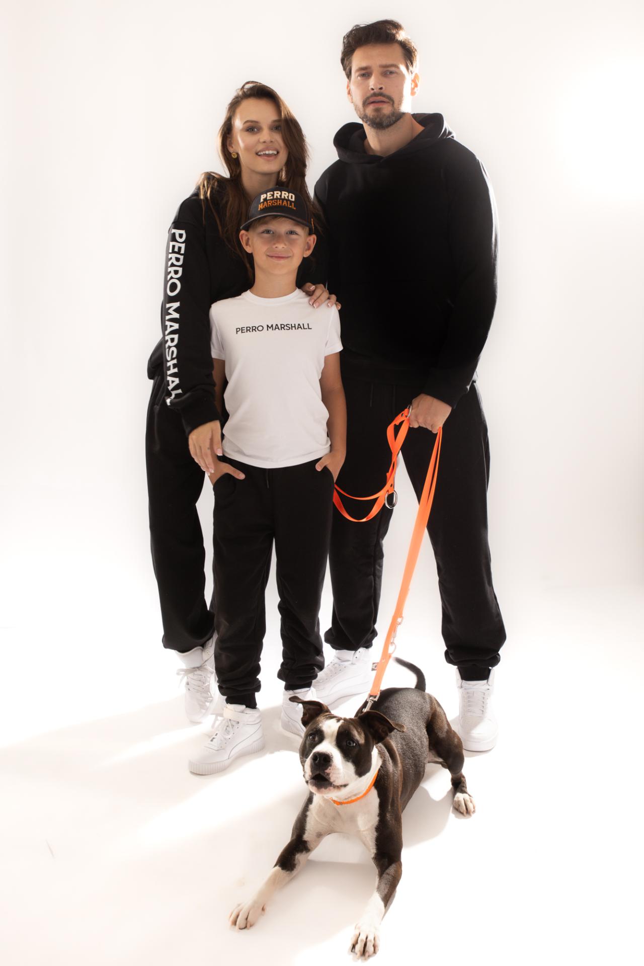 Smycz przepinana 3m Perro Marshall plaster miodu