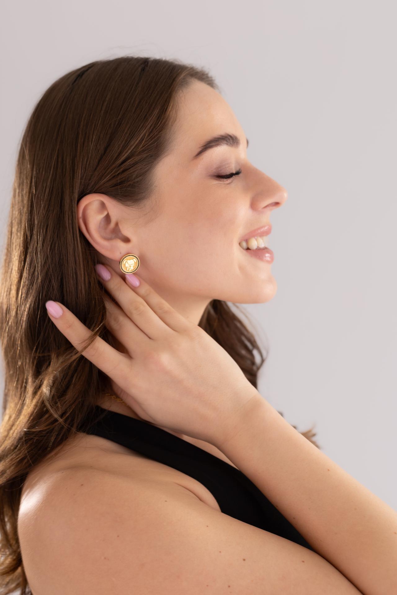 Kolczyki Perro Marshall 