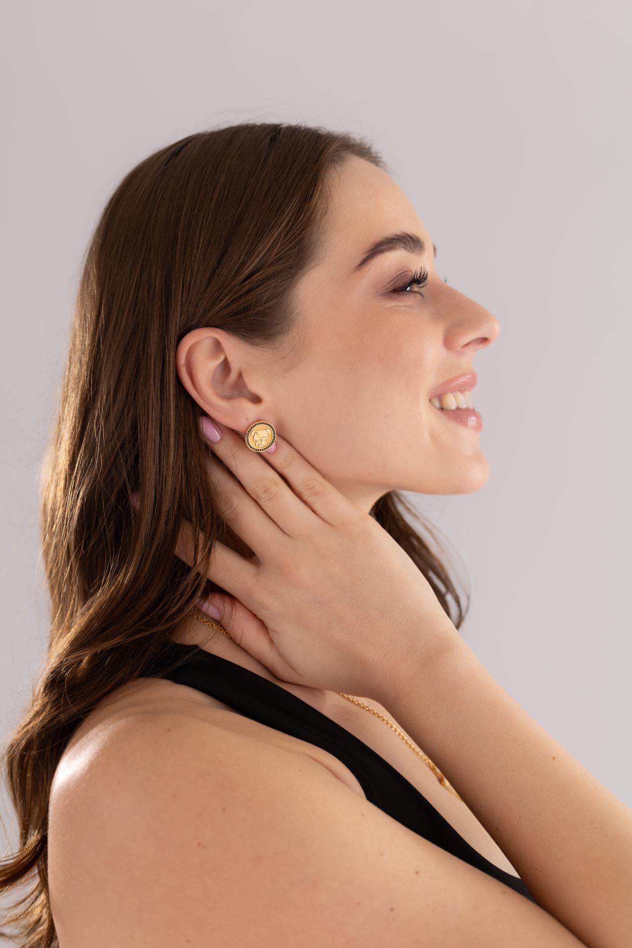 Kolczyki Perro Marshall 