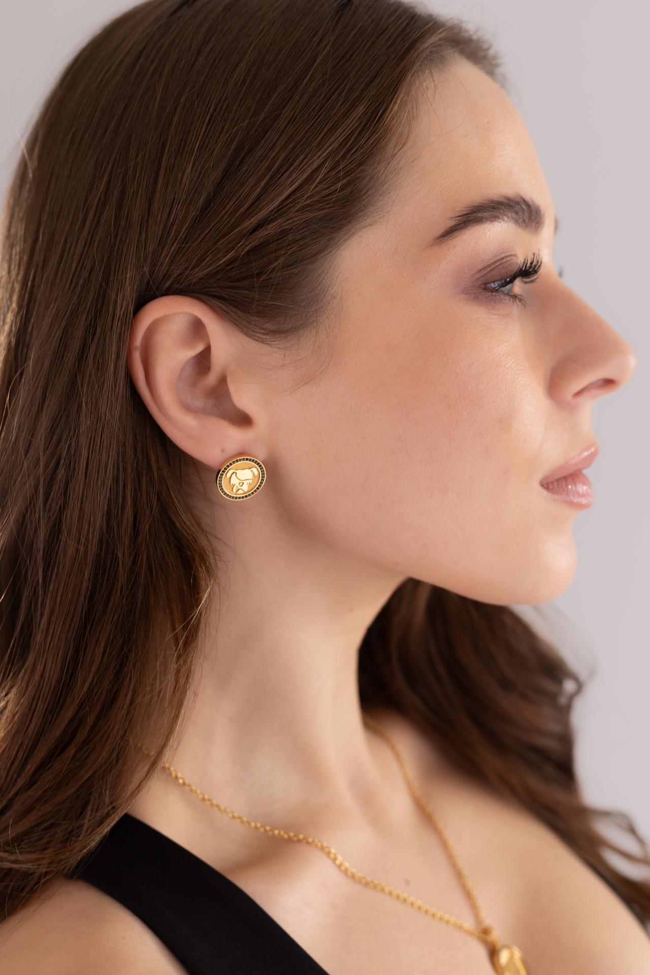 Kolczyki Perro Marshall 