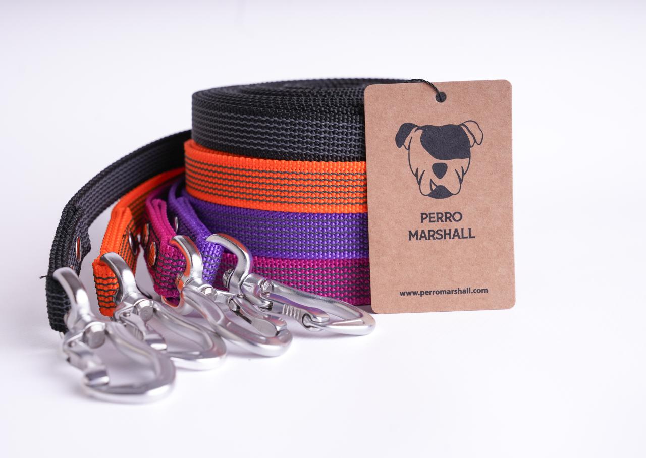 Smycz linka 5m Perro Marshall gumowana