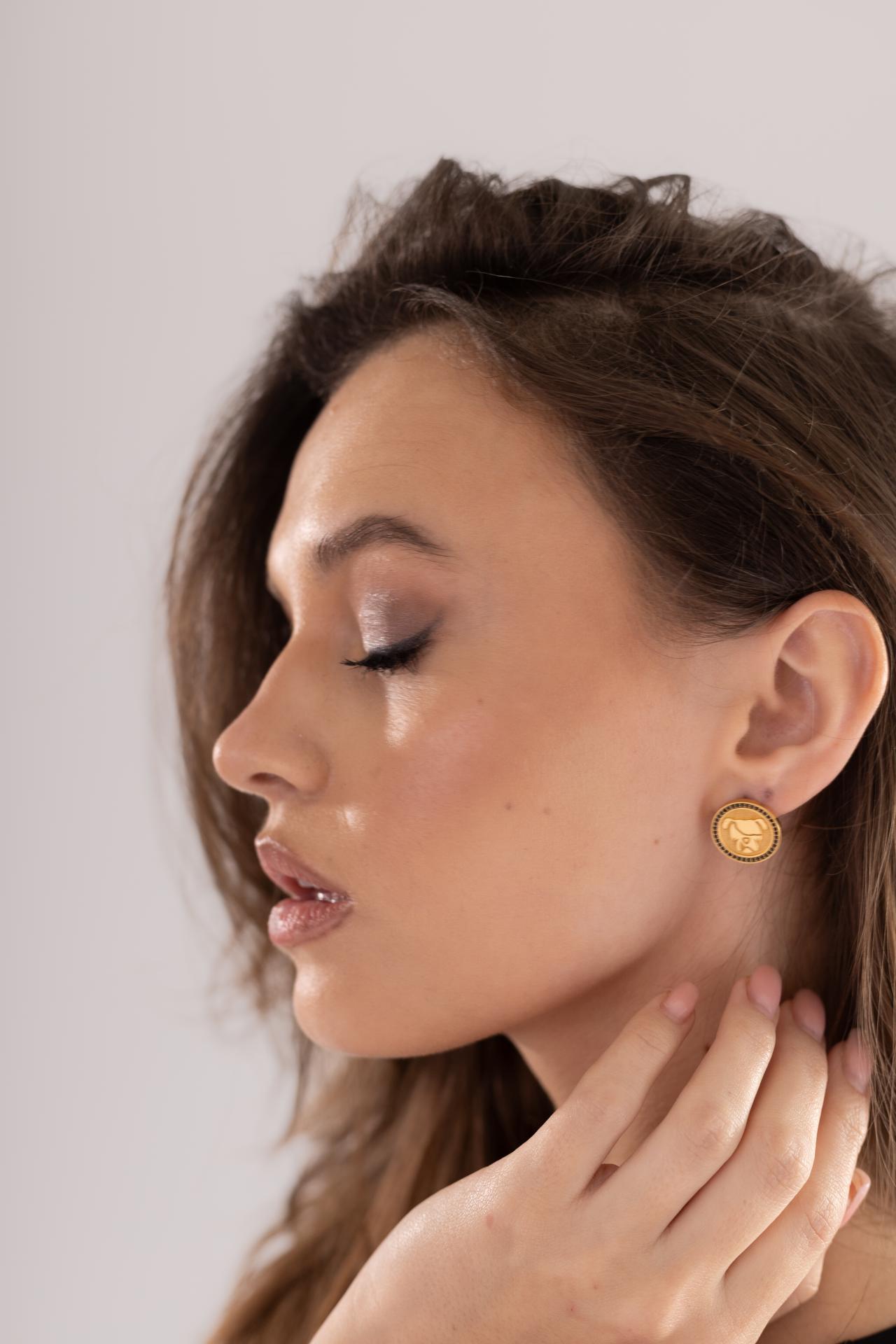 Kolczyki Perro Marshall 