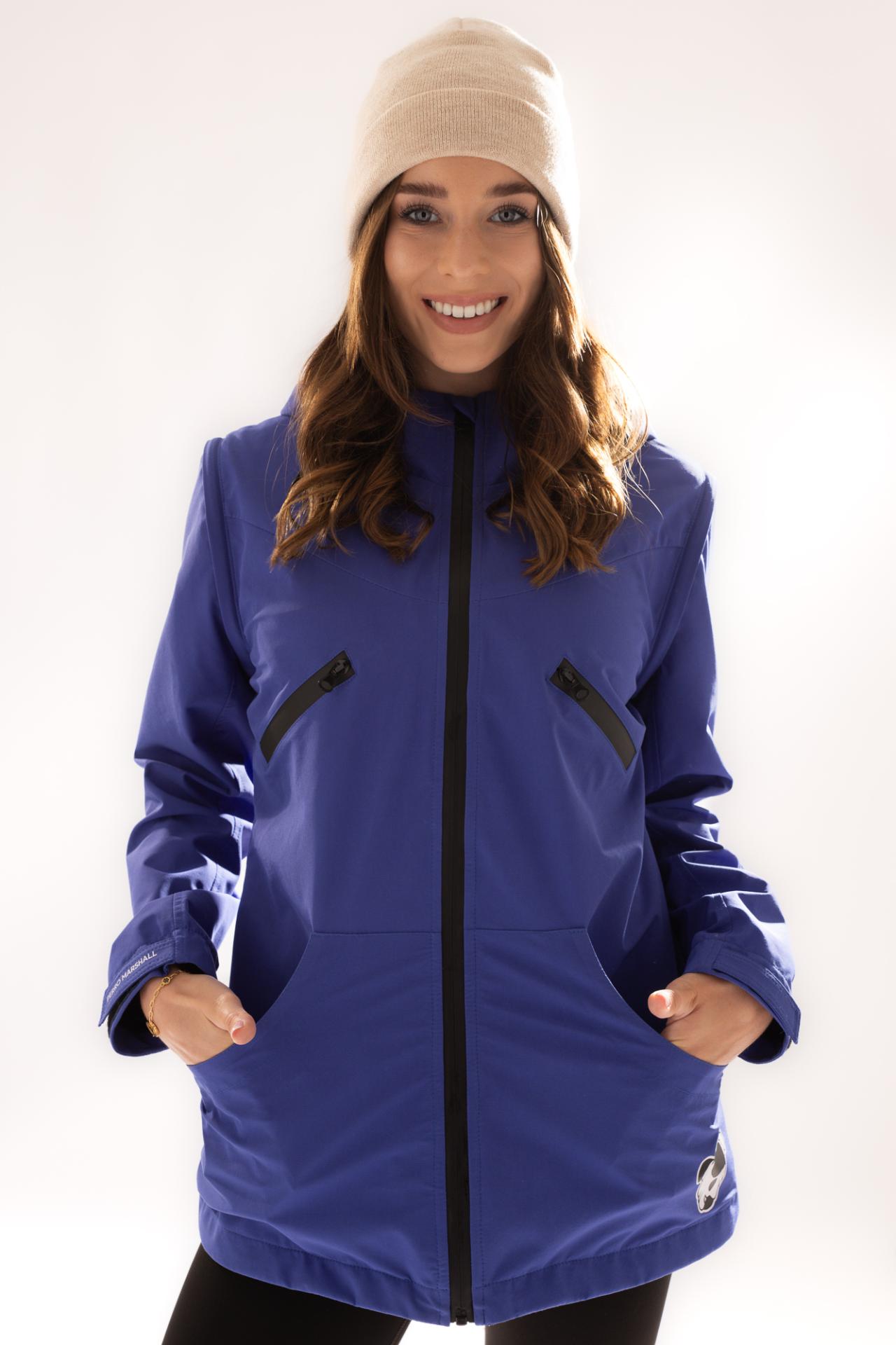 Kurtka / kamizelka treningowa damska Perro Marshall niebieska