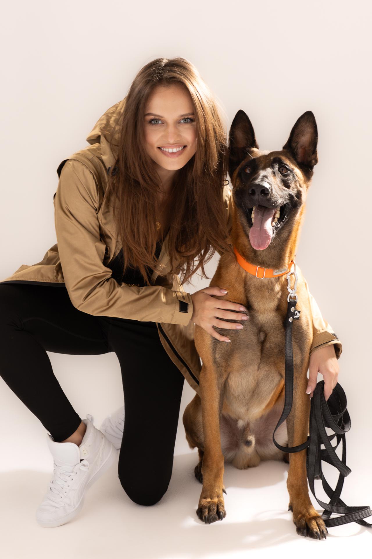 Smycz linka 5m Perro Marshall gumowana