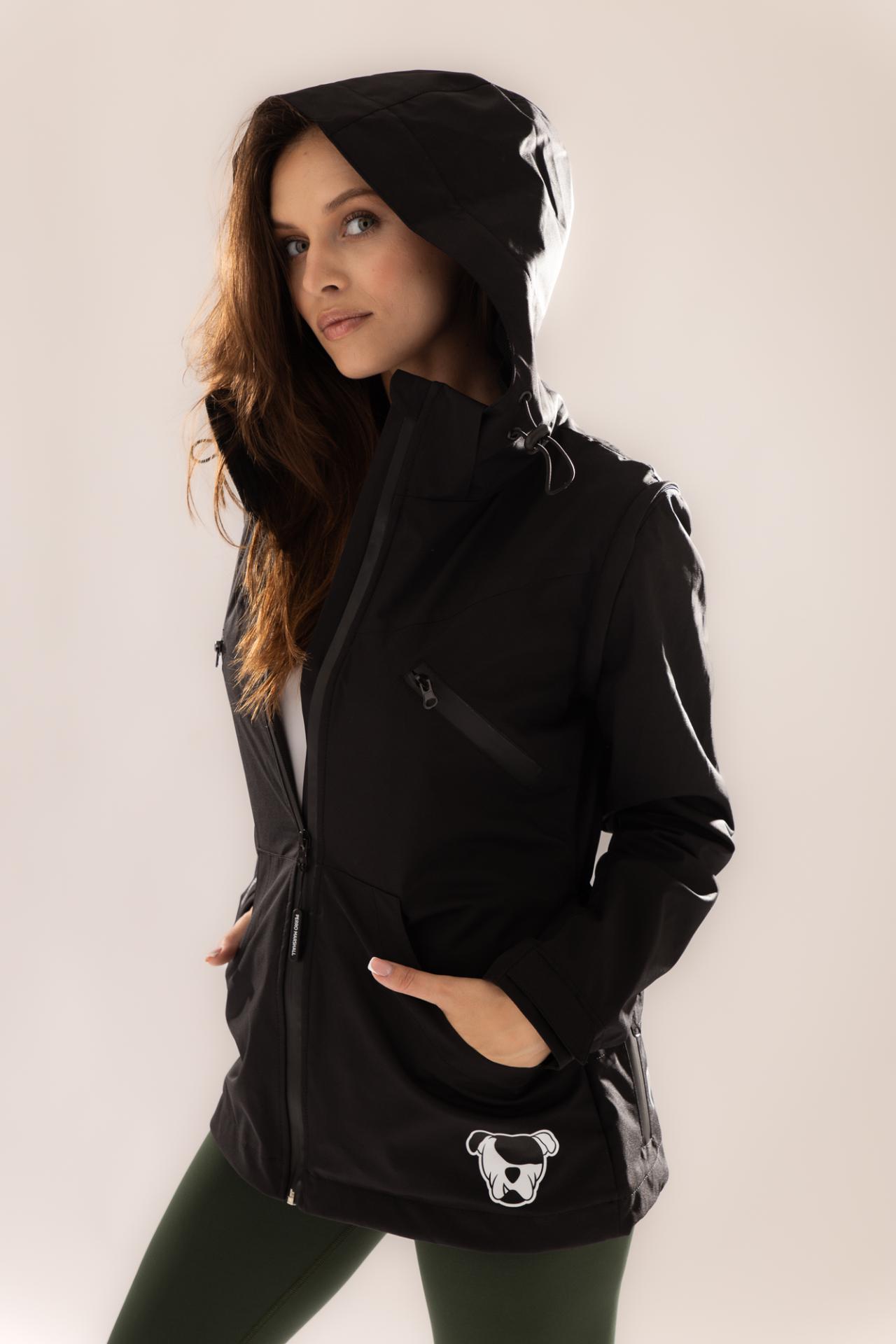 Kurtka / kamizelka treningowa damska Perro Marshall czarna