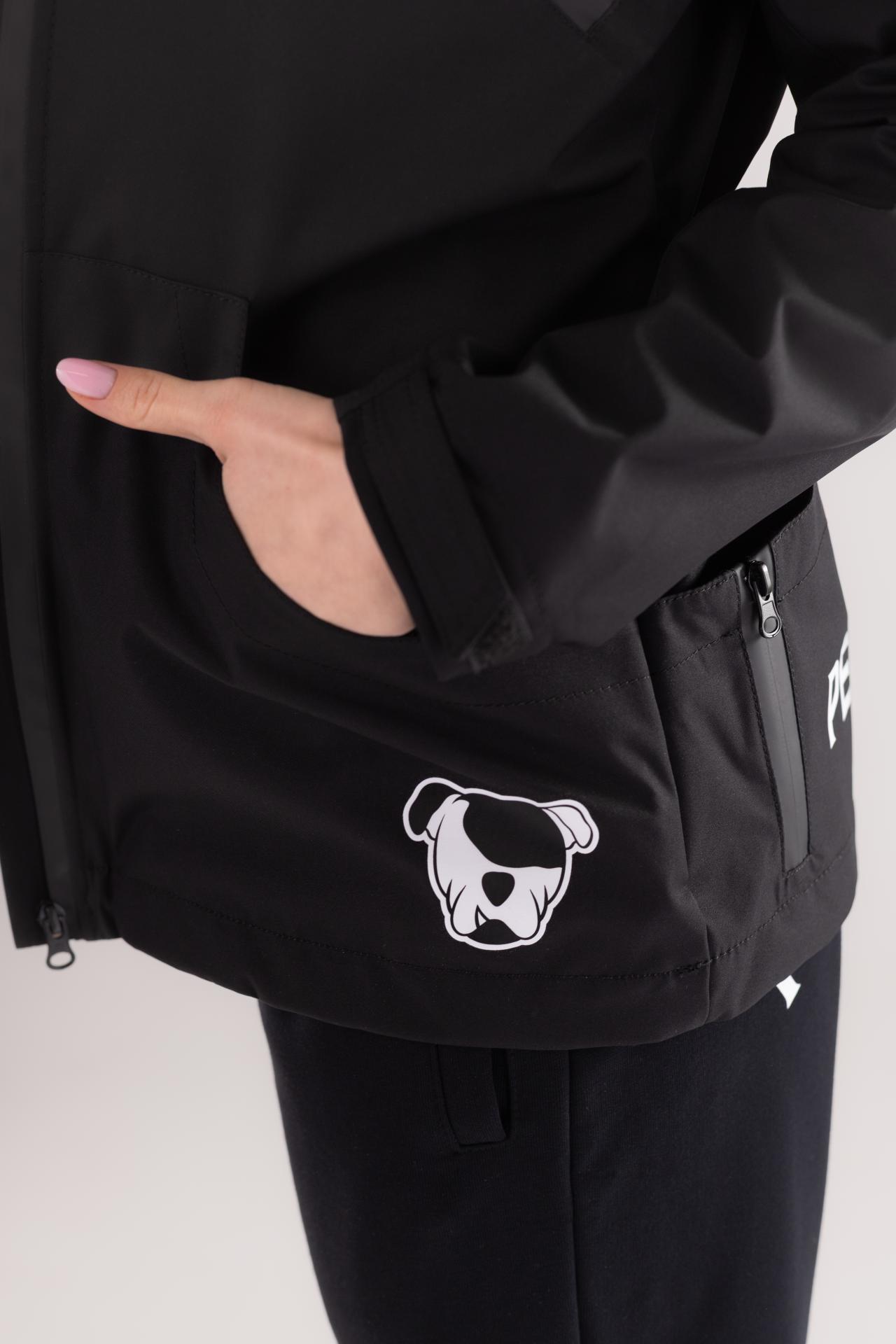 Kurtka / kamizelka treningowa damska Perro Marshall czarna