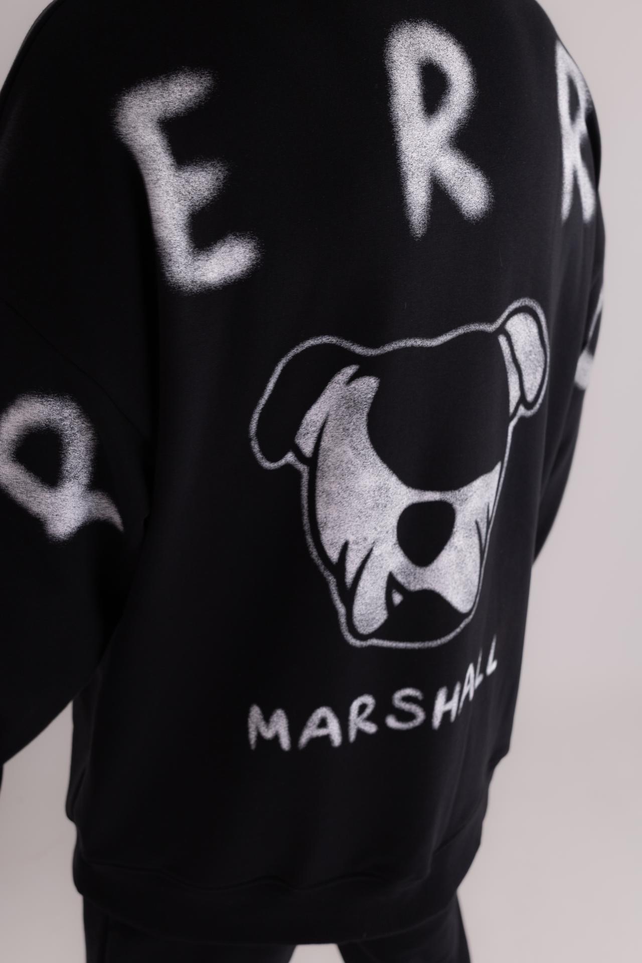 Bluza oversize unisex Perro Marshall