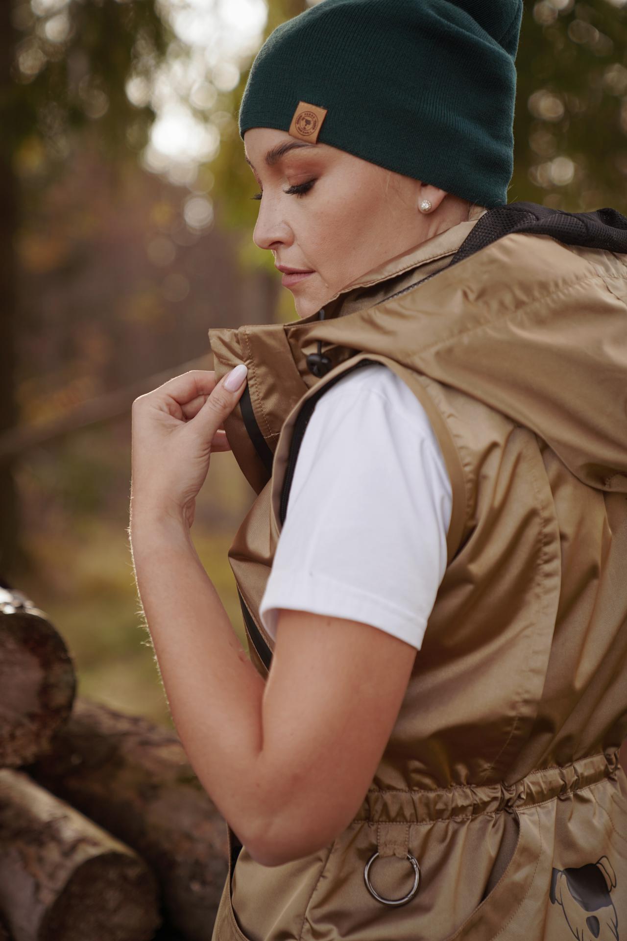 Kurtka / kamizelka treningowa damska Perro Marshall złota