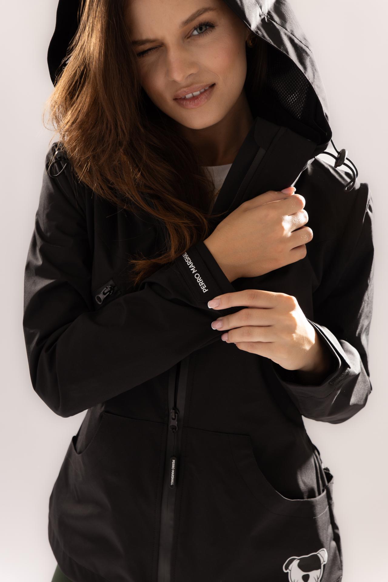 Kurtka / kamizelka treningowa damska Perro Marshall czarna