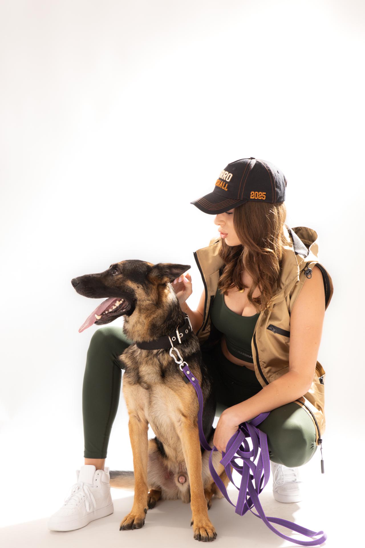 Kurtka / kamizelka treningowa damska Perro Marshall złota