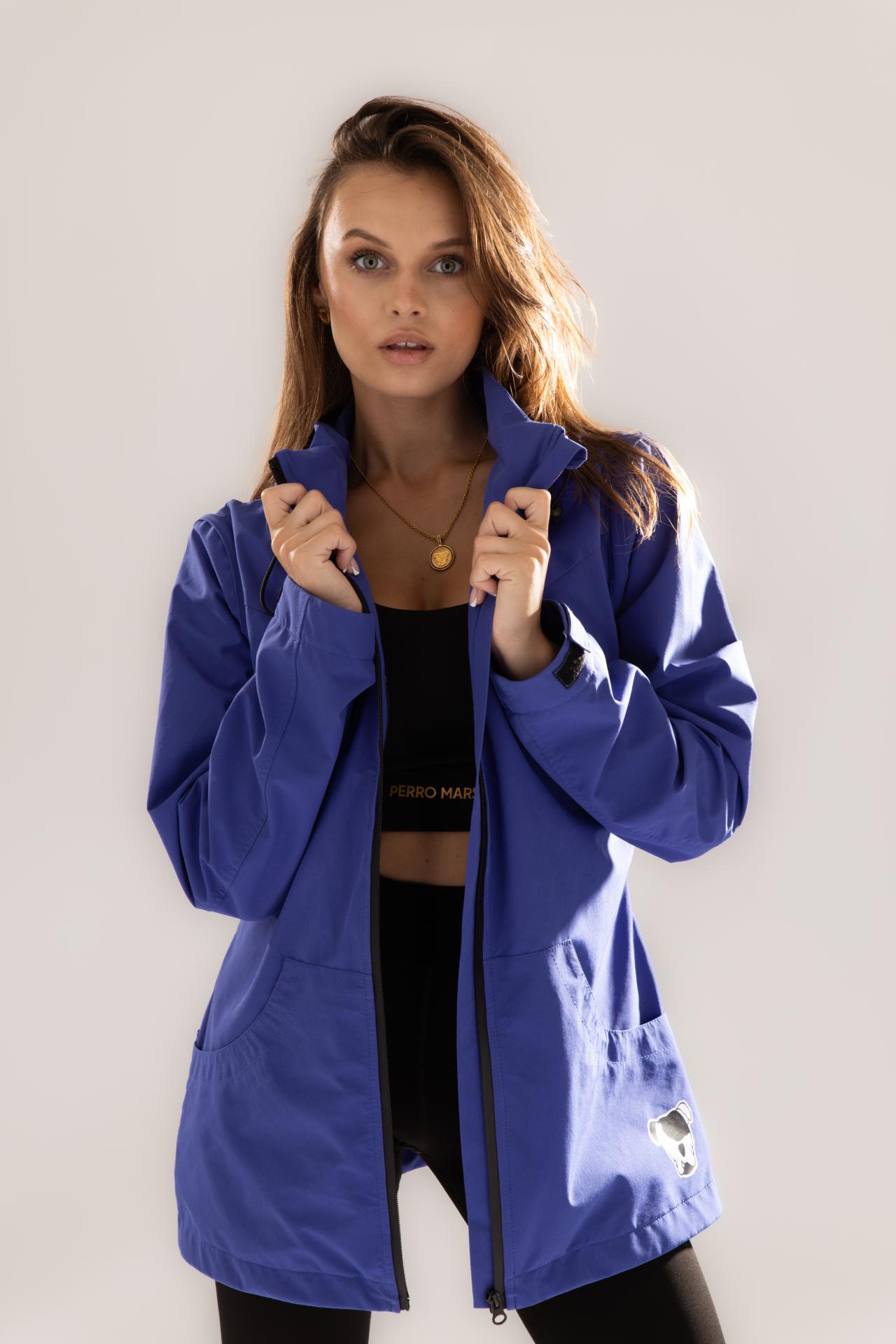 Kurtka / kamizelka treningowa damska Perro Marshall niebieska