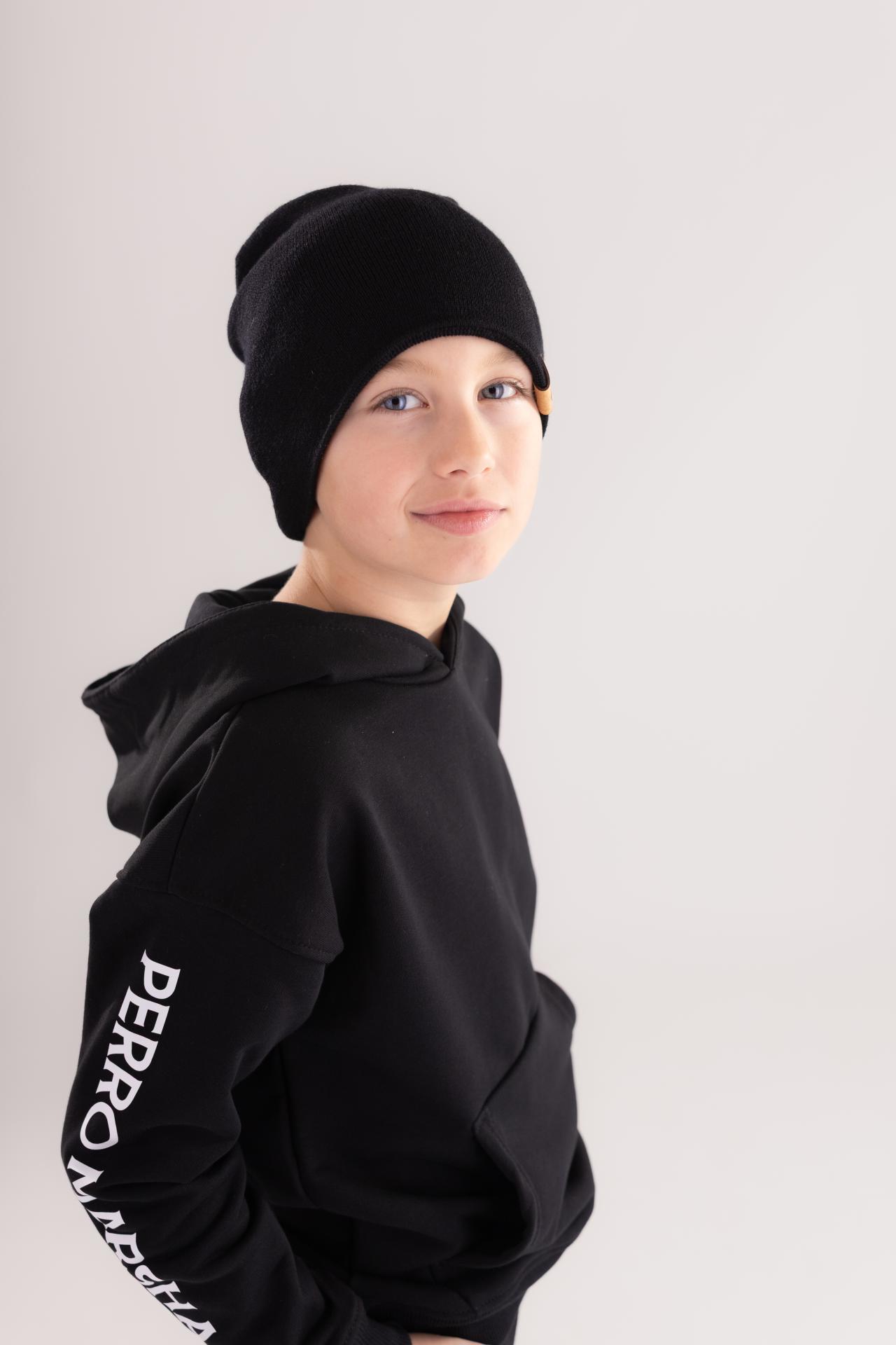 Czapka dziecięca merino Perro Marshall