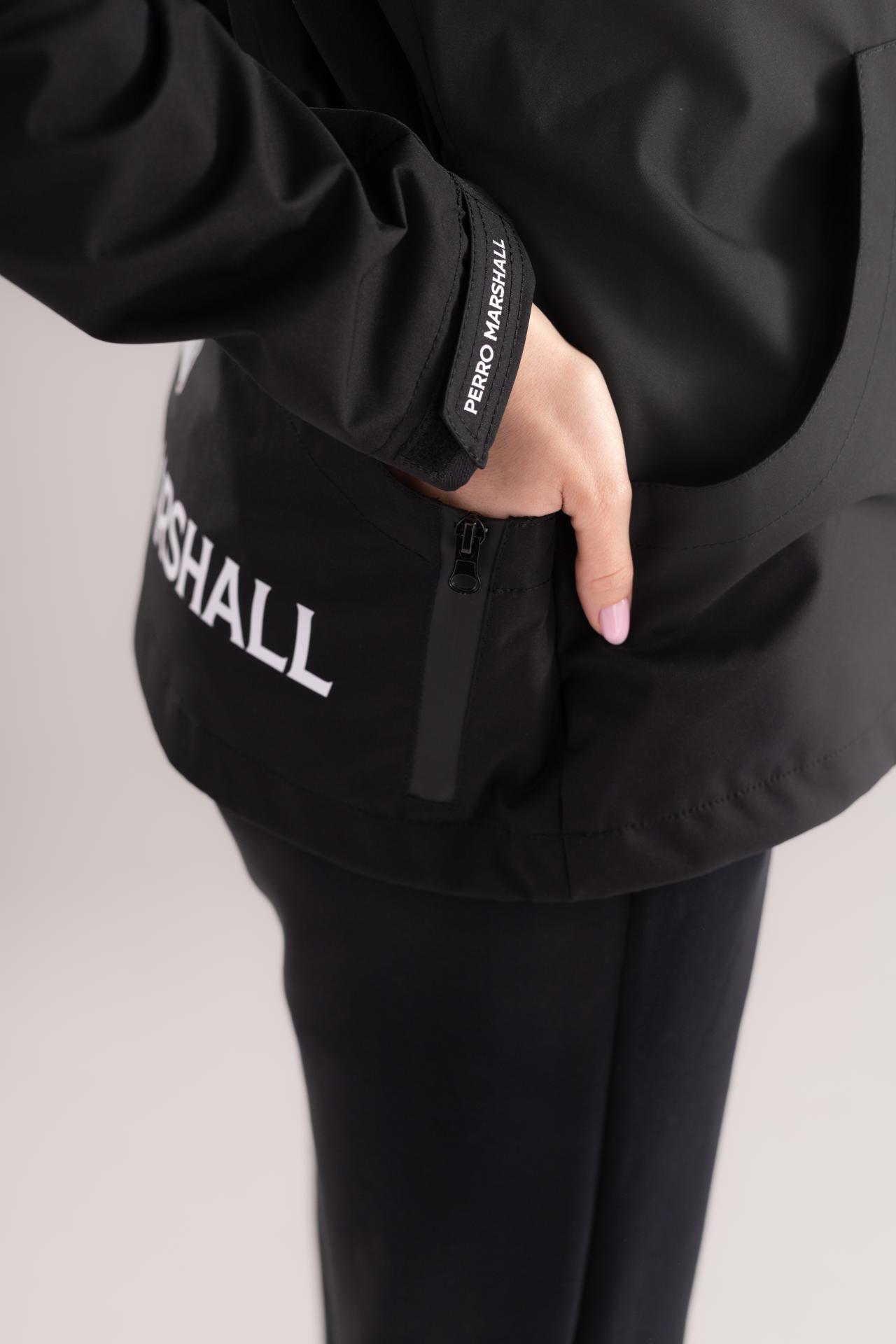 Kurtka / kamizelka treningowa damska Perro Marshall czarna