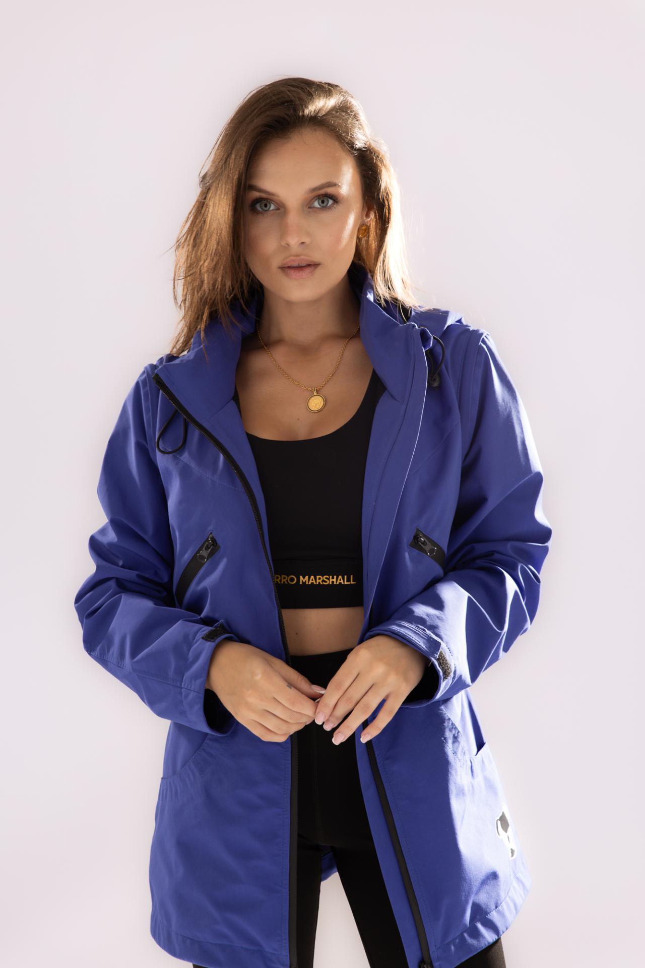 Kurtka / kamizelka treningowa damska Perro Marshall niebieska