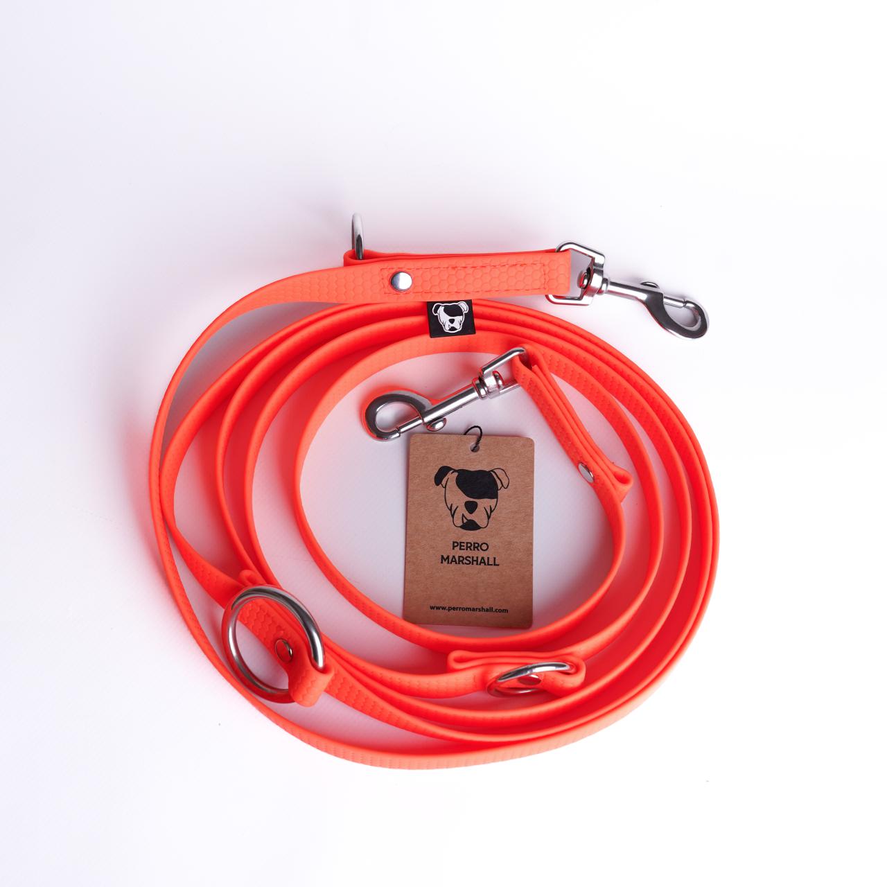 Smycz przepinana 3m Perro Marshall plaster miodu