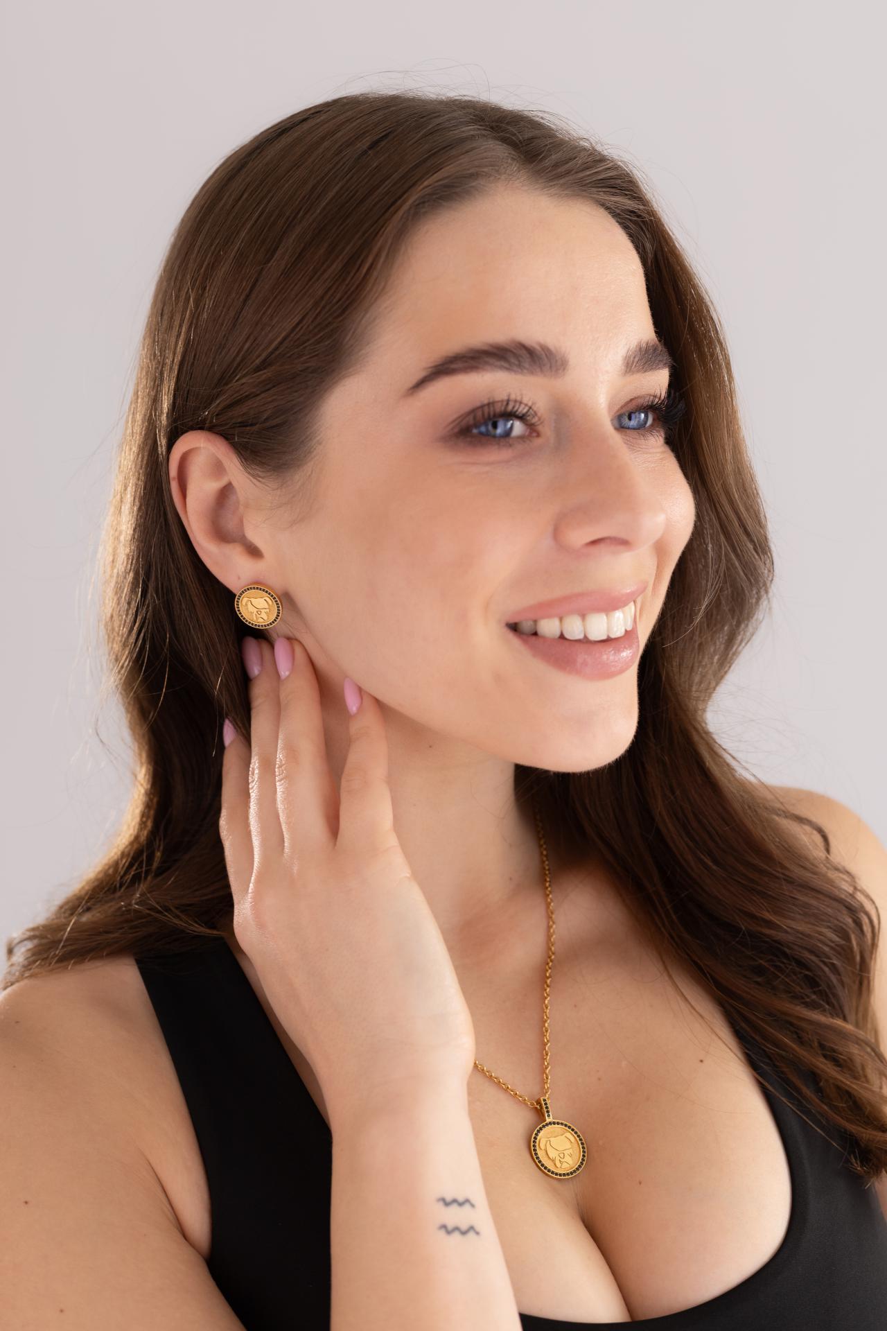 Kolczyki Perro Marshall 